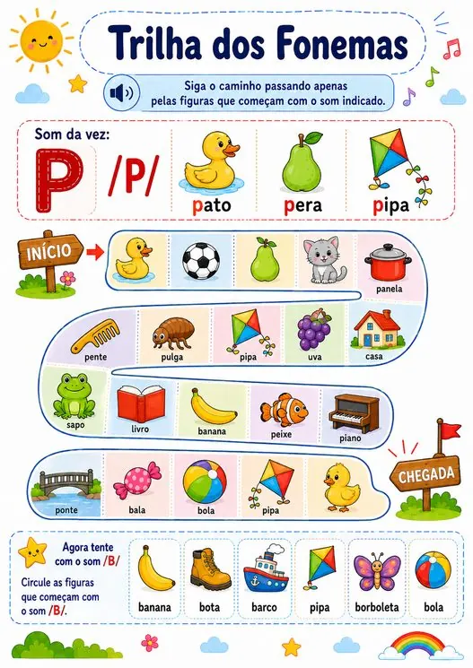 Trilha dos fonemas