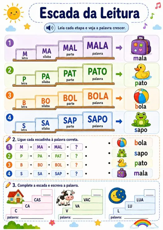 Escada da leitura