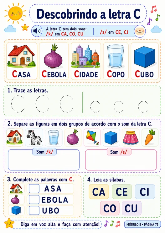 Descobrindo a letra C